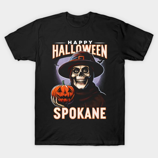 Spokane Halloween T-Shirt by Americansports